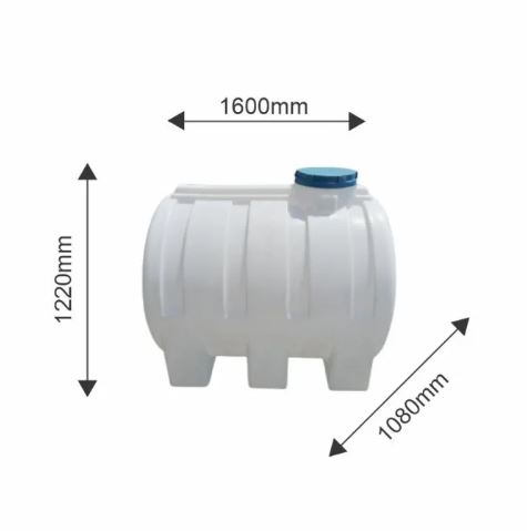 Хоризонтален резервоар Ропол 1500л