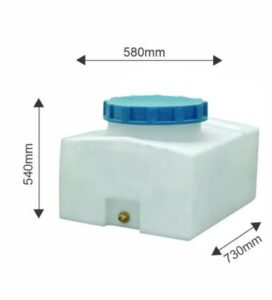 Квадратен резервоар Роквадрос 200л