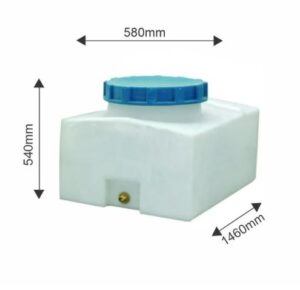 Квадратен резервоар Роквадрос 400л