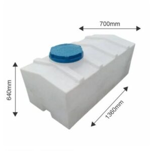 Квадратен резервоар Роквадрос 500л