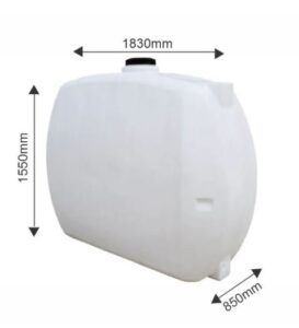 Цистерна ОТW 1500л <br> тип РОТО 